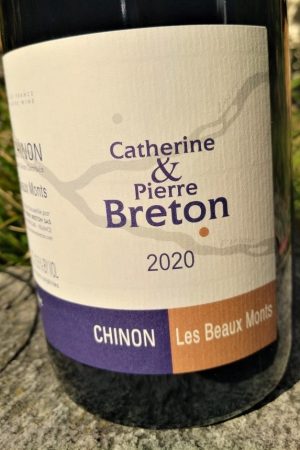 Chinon Les Beaux Monts 2020, Domaine Breton naturedevin.com