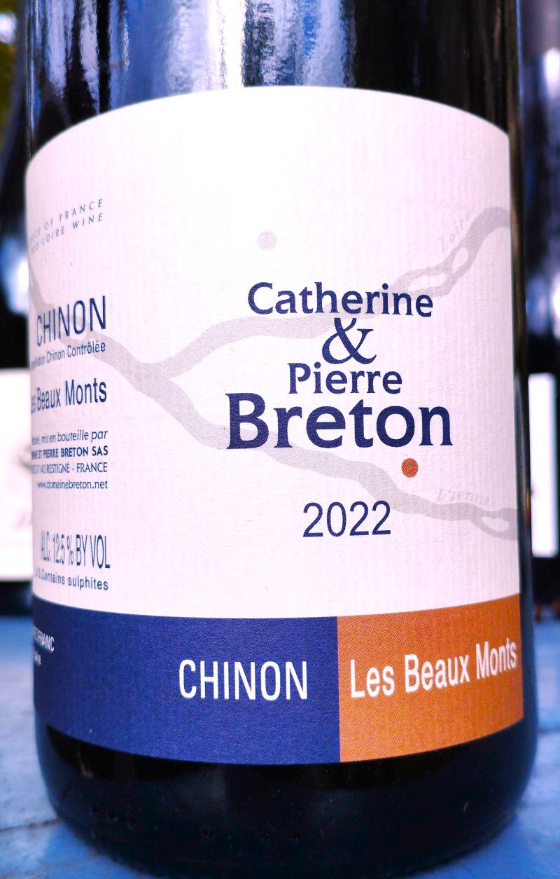 Chinon Les Beaux Monts 2022, Domaine Breton