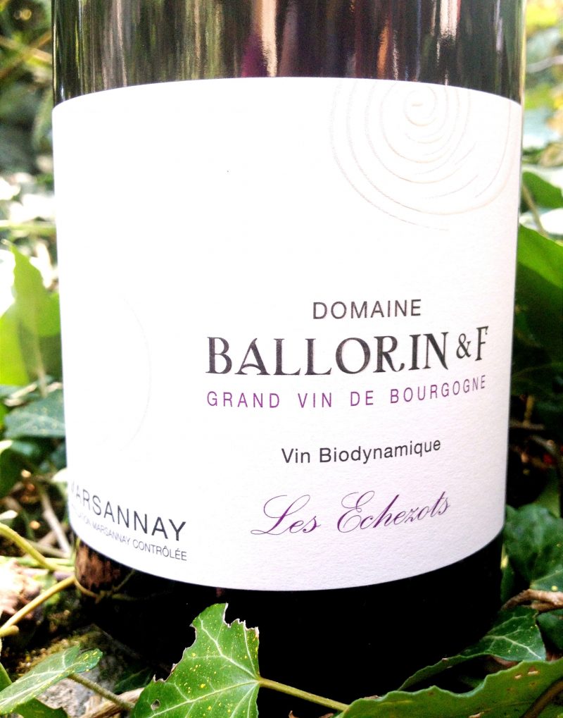 Marsannay Les Echezots 2019, Domaine Ballorin & F naturedevin.com