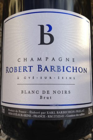 Champagne Barbichon, Blanc de Noirs Brut naturedevin.com