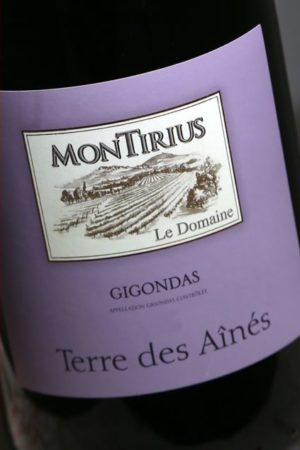 Gigondas Terre des Aînés 2016, domaine Montirius naturedevin.com