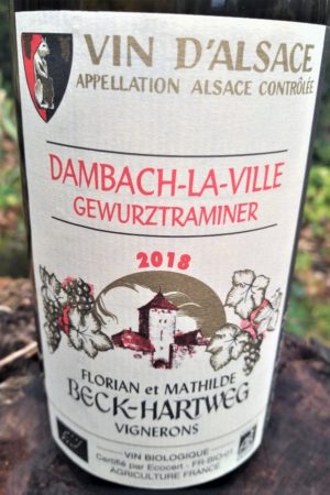 Gewurztraminer Dambach 2018, Domaine Beck-Hartweg naturedevin.com