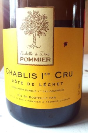 Chablis 1er Cru Côte de Léchet 2018, Domaine Pommier naturedevin.com