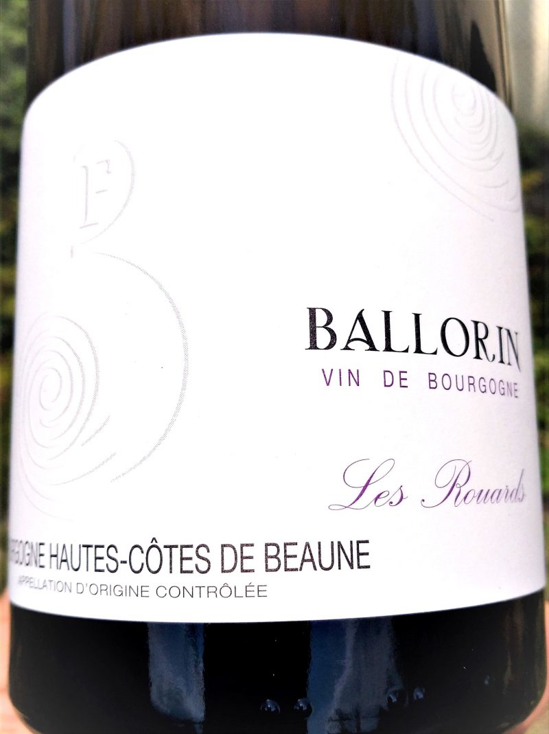 Haute Côte de Beaune Les Renards 2019, Domaine Ballorin et F naturedevin.com