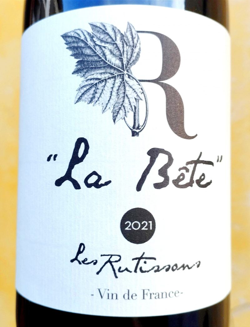 La Bête 2021, Domaine des Rutissons naturedevin.com