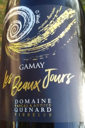 Gamay Les Beaux Jours 2020, Domaine Pascal Quenard naturedevin.com