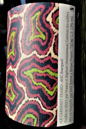 Bourgueil " Le Cabernet Franc " 2021, Domaine Breton naturedevin.com