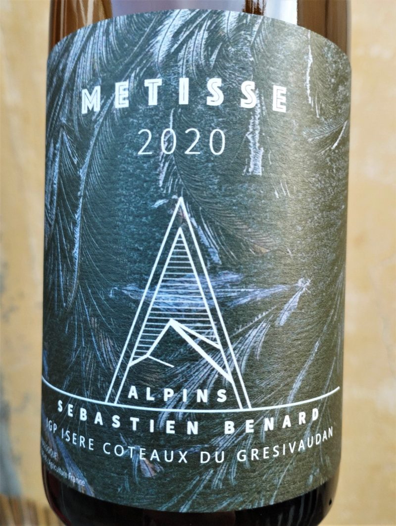 Métisse 2020, Domaine Sébastien Bénard naturedevin.com