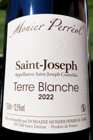 Saint-Joseph Terre Blanche 2022, Domaine Monier Perréol naturedevin.com