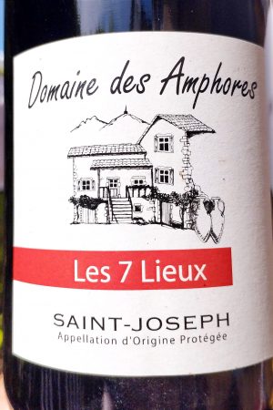 Saint-Joseph Les 7 Lieux 2021, Domaine des Amphores naturedevin.com