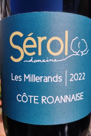 Les Millerands 2022, Domaine Sérol naturedevin.com