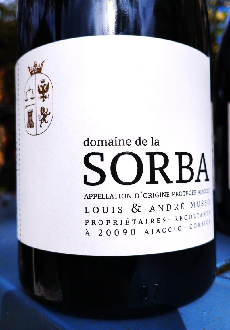 Sorba rouge 2020, Domaine de La Sorba, naturedevin.com