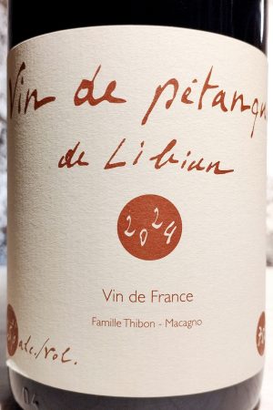 Vin de Pétanque 2024, Mas de Libian naturedevin.com