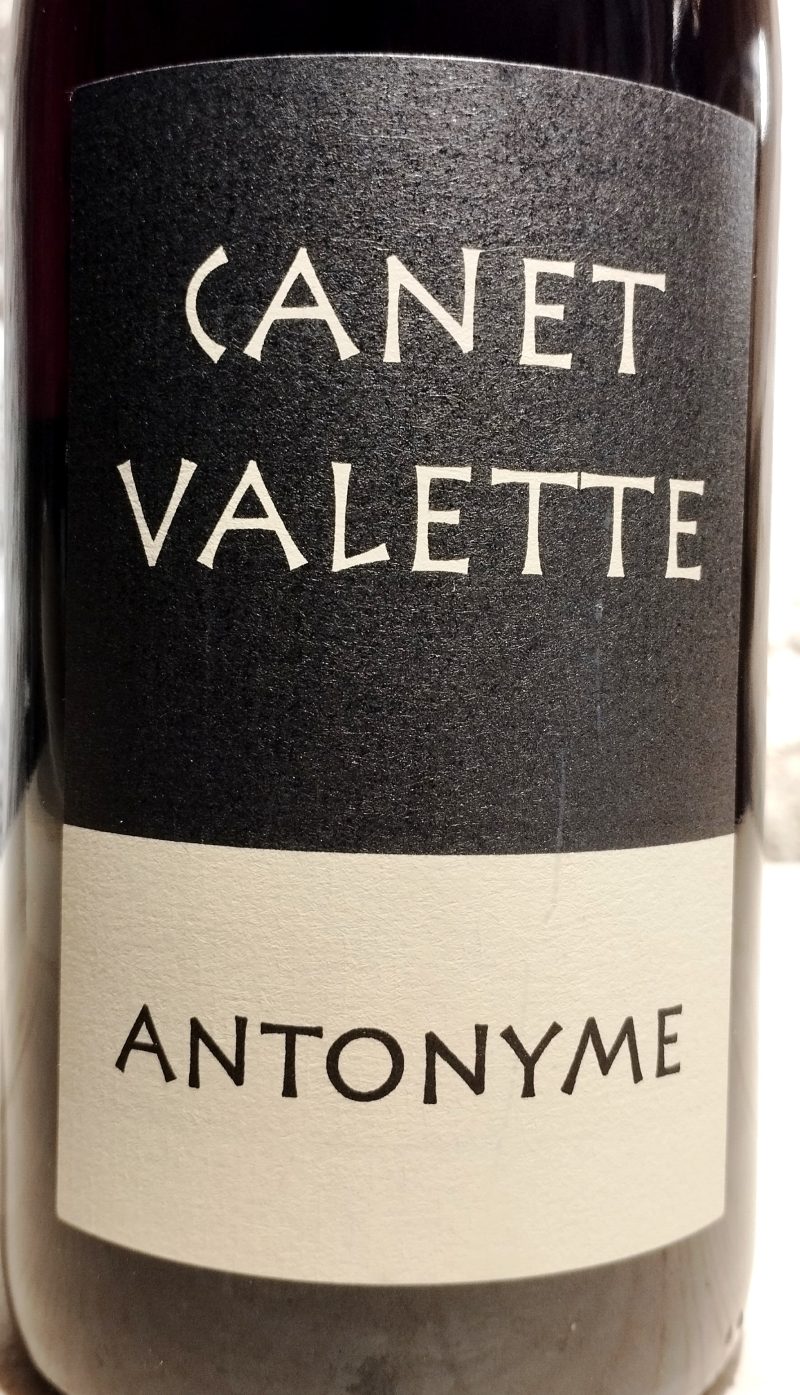 Antonyme 2023, Domaine Canet-Valette naturedevin.com