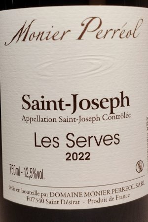 Les Serves 2022, Domaine Monier-Perréol naturedevin.com